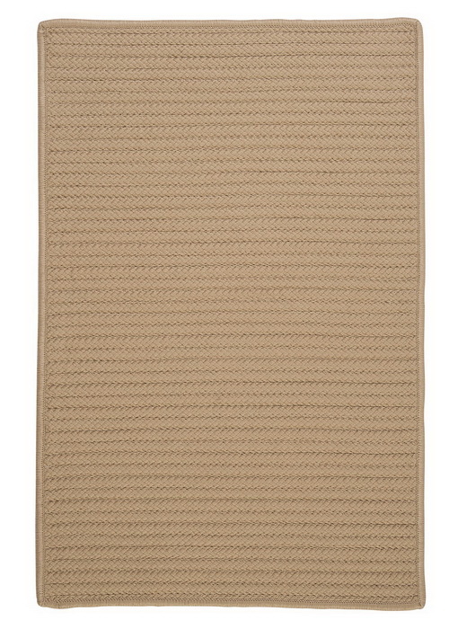 Colonial Mills Rug H330R024X072S Simply Home Solid - Cuban Sand 2 ft. 