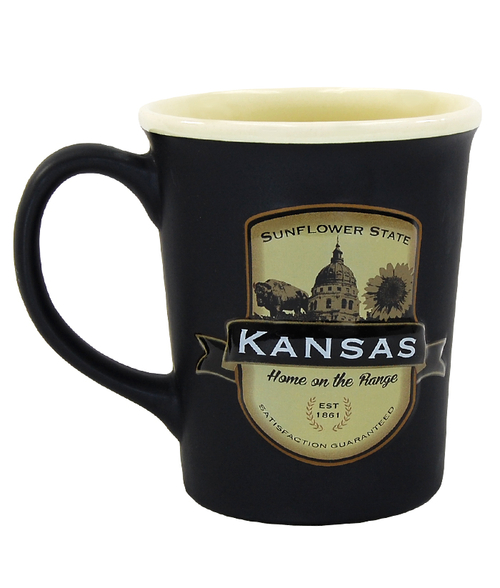 Americaware SEMKAN01 Kansas Emblem Mug