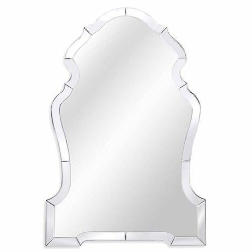 Bassett Mirror M3772EC Kyla Wall Mirror, Clear