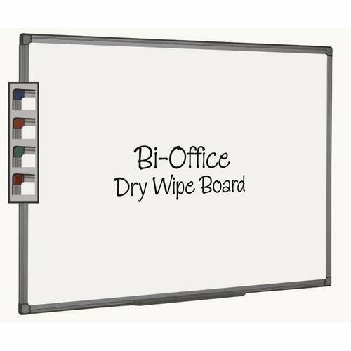 MasterVision MB0712186 2 x 3 ft. Maya Silver Easy Clean Dry Erase- Bla