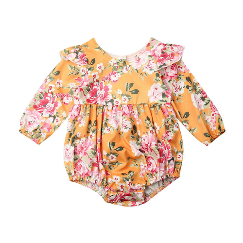 Sweet Toddler Baby Girls Bodysuits 0 24M Long