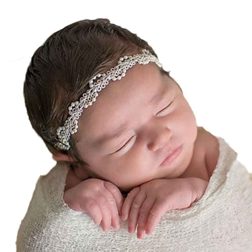 Hot Sale Fashion Girls Pearl Lace Headband