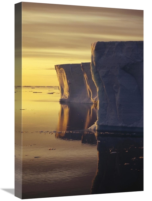 Global Gallery GCS-451222-1624-142 16 x 24 in. Sunrise Over Tabular Ic