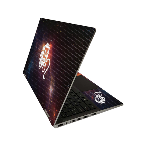 MightySkins CF-HPPX3601420-Leo Carbon Fiber Skin for HP Pavilion x360 
