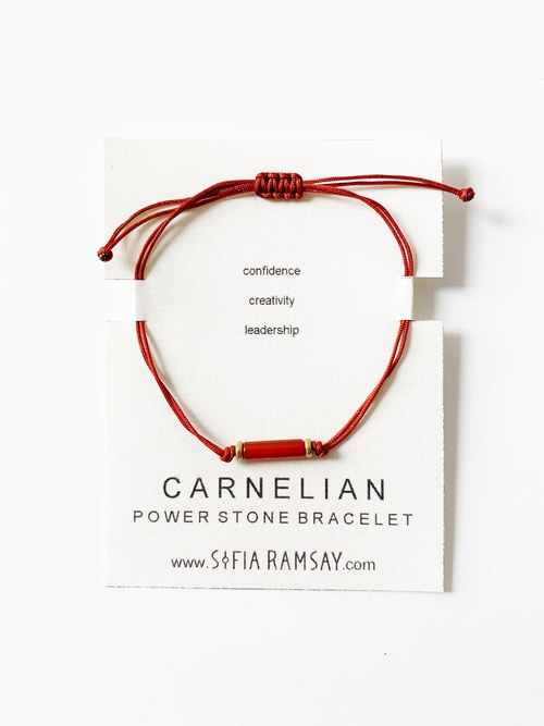 Carnelian Power Stone Bracelet