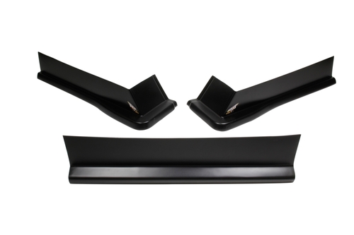 3022-417-B Modified Aero Valance, Black - 3 Piece