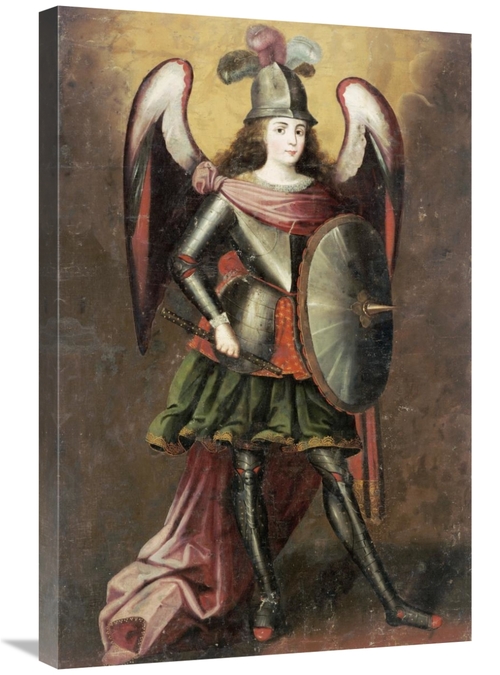 Global Gallery GCS-267454-30-142 30 in. Archangel Michael Art Print - 