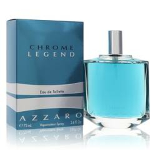 Chrome Legend Eau De Toilette Spray By Azzaro 2.6 oz Eau De Toilette