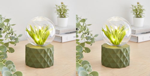 Geometric Battery Table Lamp Pack of 2