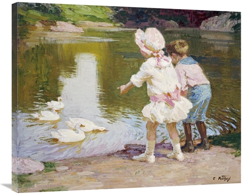 Global Gallery GCS-268399-36-142 36 in. in the Park Art Print - Edward