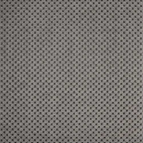 Designer Fabrics G665 54 in. Wide Silver- Metallic Tufted Upholstery F