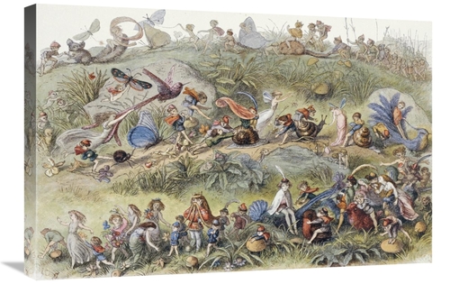 Global Gallery GCS-267943-30-142 30 in. Triumphal March of the Elf Kin