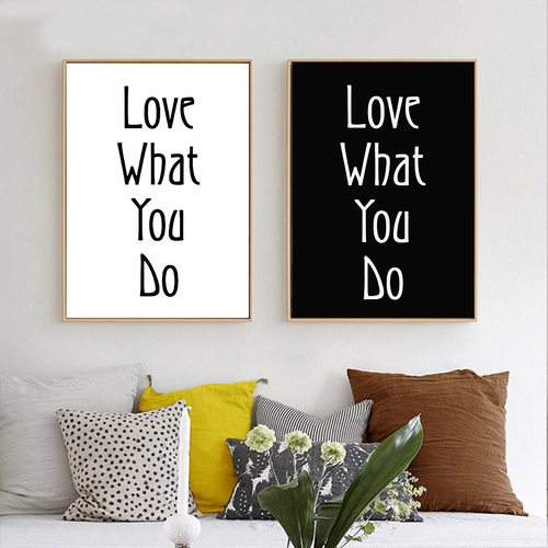 Black White Motivational Quote Posters