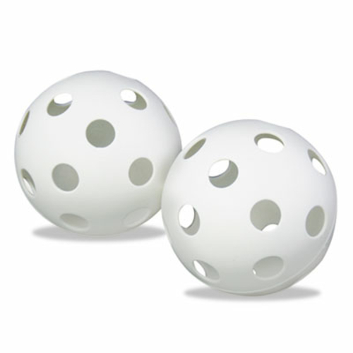 Champion Sport PLBB Plastic Baseballs- 9 in.- White- 12 per set