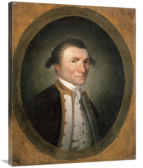 Global Gallery GCS-267561-36-142 36 in. Portrait of Captain James Cook