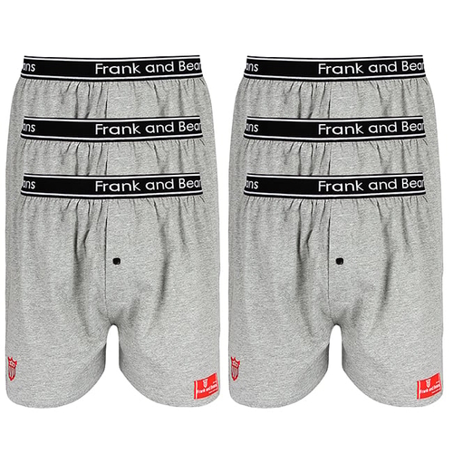 Boxer Shorts-6x-Grey