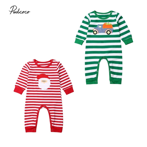 Lovely Chirstmas Rompers Clothes Newborn Baby Girl