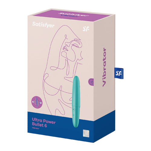 Bullet Vibrator Ultra Power Satisfyer 6 Turquoise