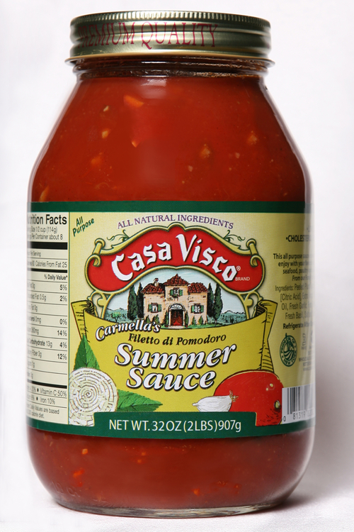 Casa Visco 32oz Filetto de Pomodoro Summer Sauce