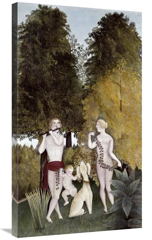 Global Gallery GCS-279895-36-142 36 in. The Happy Quartet Art Print - 