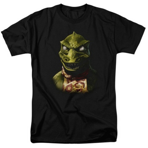 Trevco Star Trek-Gorn Bust - Short Sleeve Adult 18-1 Tee - Black- Larg