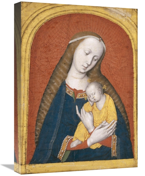 Global Gallery GCS-266851-22-142 22 in. The Virgin & Child Art Print -