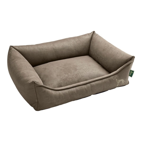 Dog Sofa Hunter Bologna Synthetic Leather Grey (50 x 35 cm)