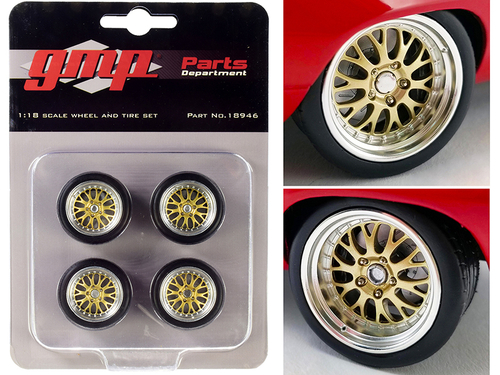 Big Red Pro Touring Wheels and Tires Set of 4 pieces from \1969