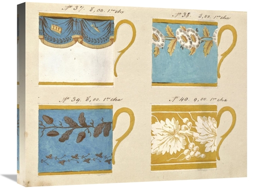 Global Gallery GCS-454925-2024-142 20 x 24 in. Quatre Tasses Du 1er Ch