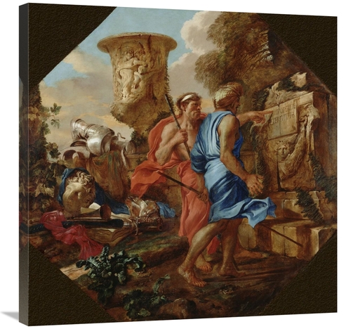 Global Gallery GCS-460059-3030-142 30 x 30 in. Arcadian Shepherds Art 