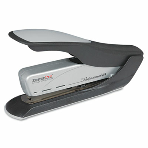 PaperPro 1210 Heavy-Duty Stapler- 65 Sheet Capacity- Black/Silver