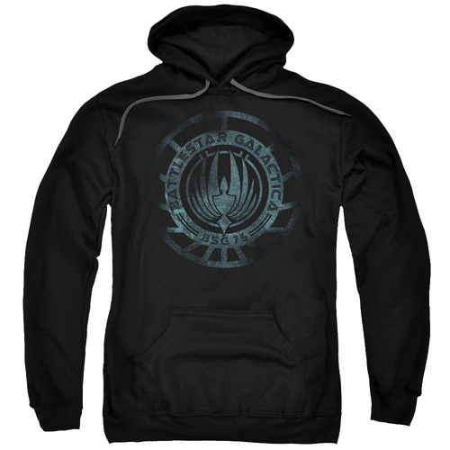 Trevco BSG254-AFTH-3 Battlestar Galactica New & Faded Emblem-Adult Pul