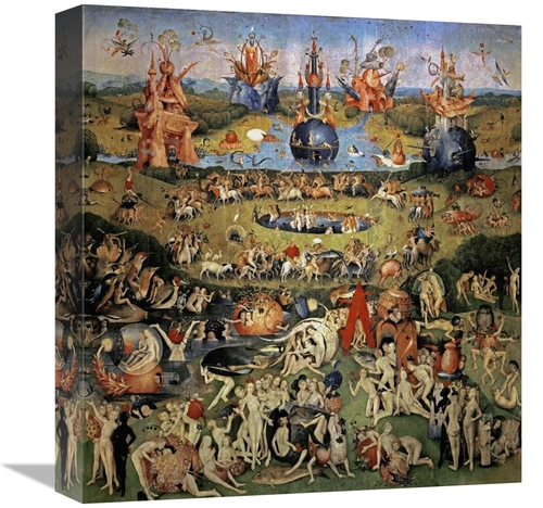 Global Gallery GCS-276800-16-142 16 in. The Garden of Earthly Delights