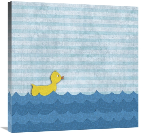 Global Gallery GCS-388515-3030-142 30 x 30 in. Ducks - Little Duckling