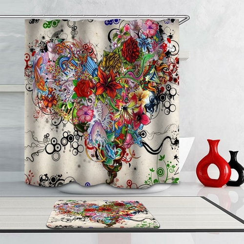 Colorful Mess Shower Curtain