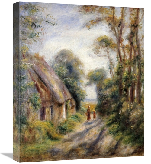 Global Gallery GCS-267117-22-142 22 in. The Outskirts of Berneval Art 