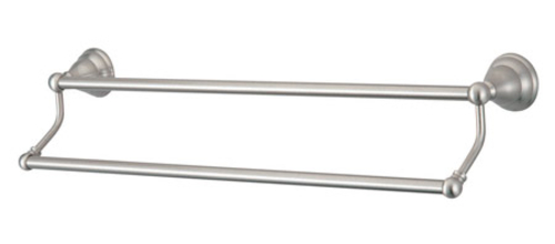 Kingston Brass BA556318SN Royale 18 in. Dual Towel Bar- Satin Nickel