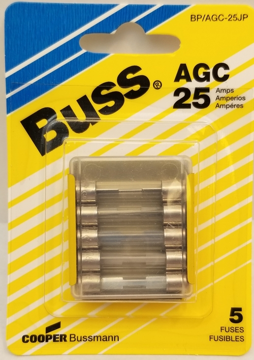 Barjan 058BPAGC25JP Blister Packed Agc-25 Amp