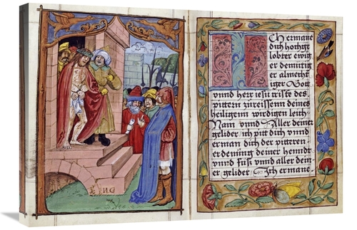 Global Gallery GCS-268019-30-142 30 in. Prayerbook Illuminated, 15