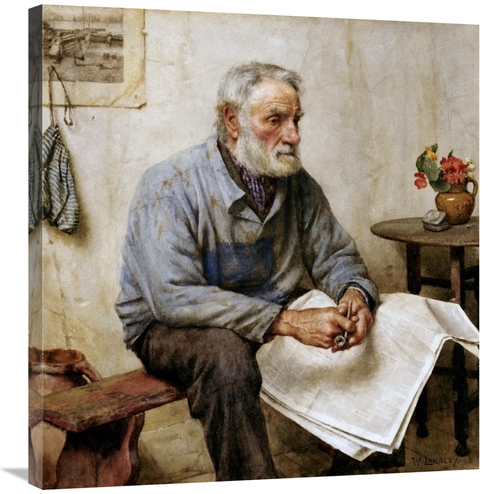 Global Gallery GCS-266722-30-142 30 in. A Moments Rest Art Print - Wal