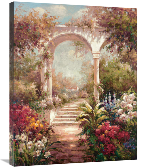 Global Gallery GCS-121139-2432-142 24 x 32 in. Fiorenzas Garden Art Pr