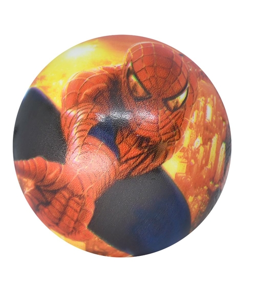 Kids Spider Man Playing Ball