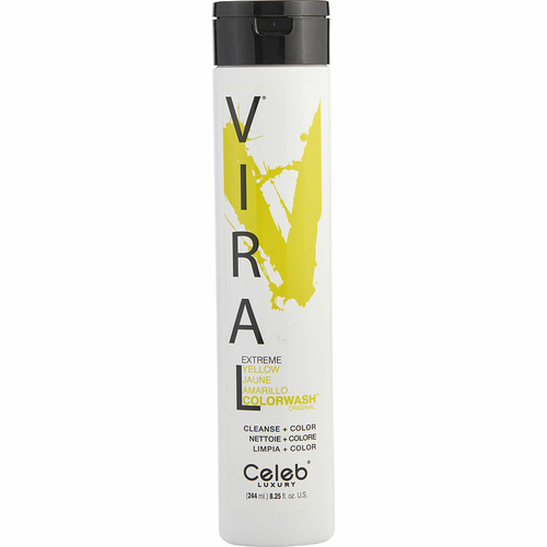 Celeb Luxury 336004 8.25 oz Unisex Viral Colorwash Extreme Yellow Sham