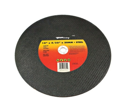 Forney Industries 72355 Metal Cut Grinding Wheel  14 x 0.15 x 20 mm