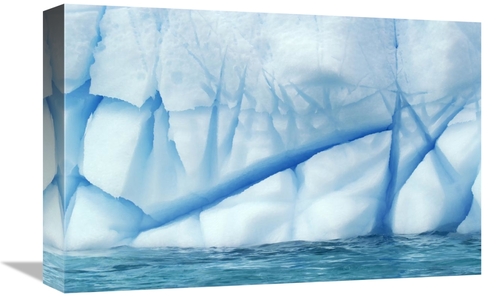 Global Gallery GCS-398280-1218-142 12 x 18 in. Crevasses Created By th