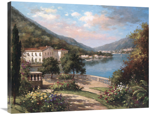 Global Gallery GCS-120638-2835-142 28 x 35 in. Coastal Gardens I Art P