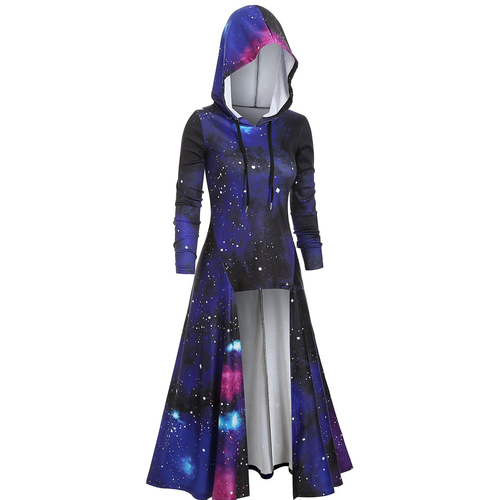  S 5XL Plus Size Women Long Sleeve Hooded