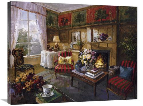 Global Gallery GCS-124179-2432-142 24 x 32 in. The Study Art Print - F