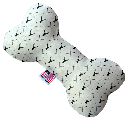 Mirage Pet 1325-CTYBN10 Deer Dreaming Canvas Bone Dog Toy - 10 in.