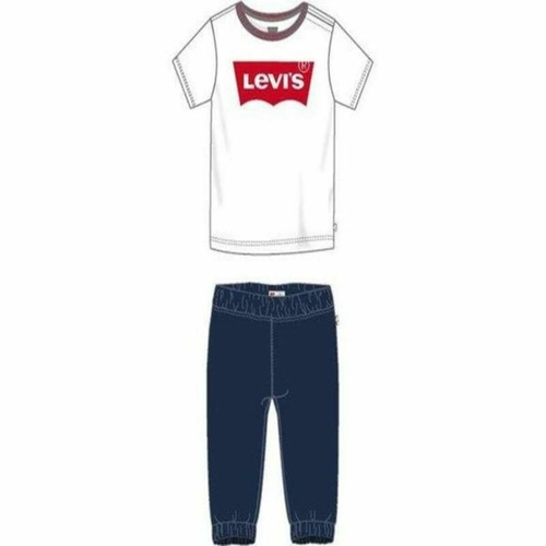 Sports Outfit for Baby TWILL JOGGER Levi's 6EA924-001  White